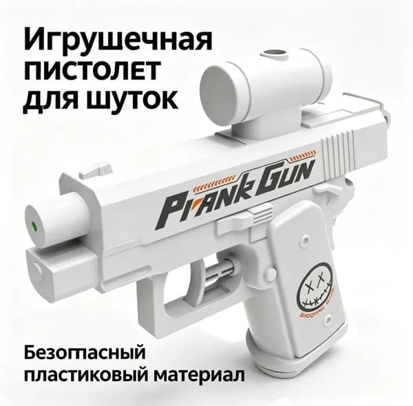 Двусторонний водяной пистолет, тактический смешной пистолет-обманка, мини-водомет для воды, игрушка для воды