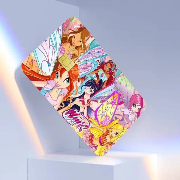 Winx Club Клуб Винкс Card Stickers Наклейка для банковской карты