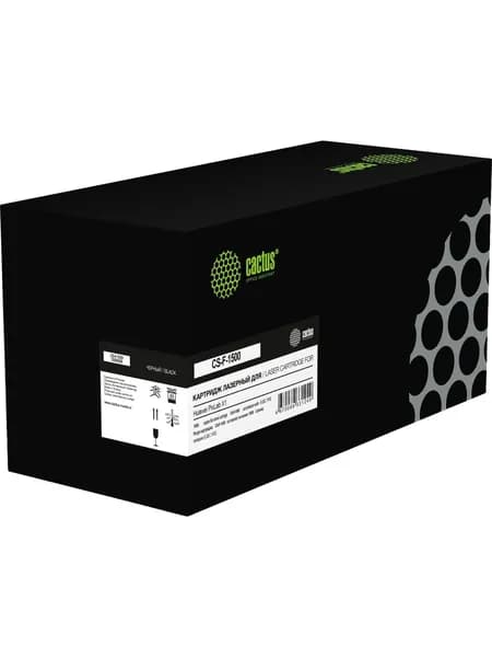 Картридж лазерный Cactus 55080066 (CS-F-1500), черный, 1500 страниц