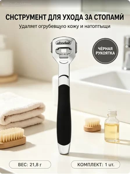 Набор для работы с кожей (нож скайвер для истонченная кожи + лезвия)