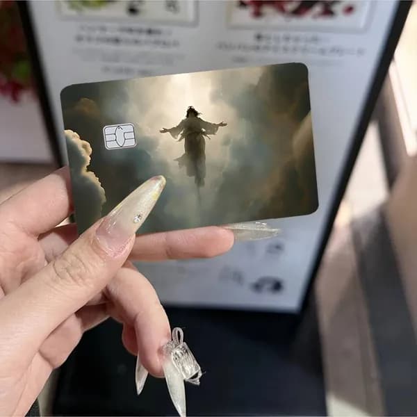 Jesus Иисус Наклейка для банковской карты