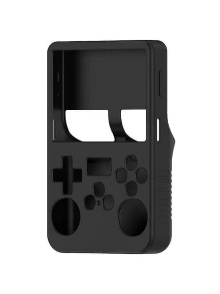 Силиконовый защитный чехол для портативной игровой консоли R36S с полным покрытием на 360 , защищающий от царапин, нескользящий и ударопрочный для игр в путешествиях