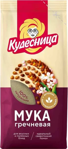 Мука гречневая КУДЕСНИЦА, 500г