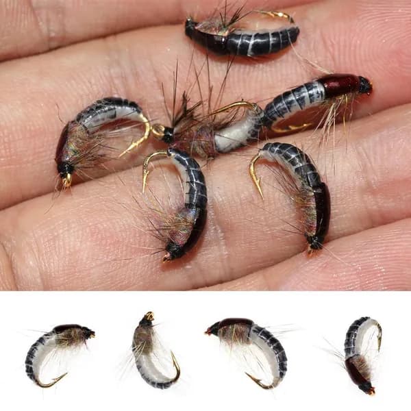 6 шт./кор. летающие насекомые Scud Fly искусственная рыболовная приманка рыболовные снасти