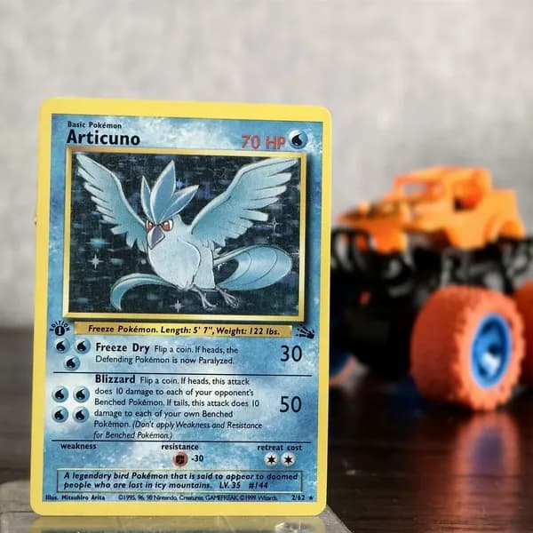Настольные игры Редкие игровые карты Pokemon cards Articuno Gengar Dragonite Ditto Aerodactyl