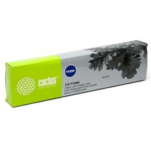 Cactus C13S015329BA Картридж матричный CS - FX890 для Epson FX - 890 LQ - 590, ресурс 5 000 000 зн, black