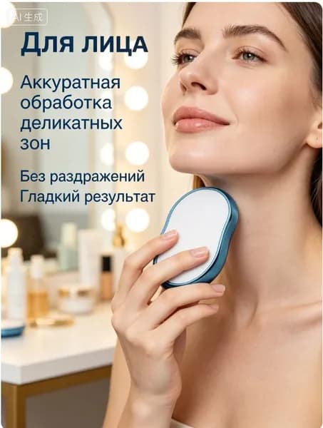 Эпилятор женский, нано депилятор для удаления волос,эпилятор-ластик из наностекла,многоразовая бритва