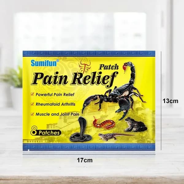 Пластырь пять ядов Sumifun, 5х8 шт