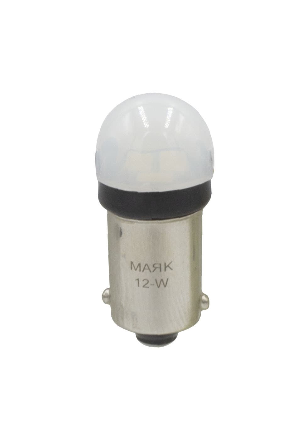 Автолампа светодиодная T8 (T4W) 12 В BA9S 3Smd(2835) Super White (блистер 2шт) 12T8/Blk04/2BL