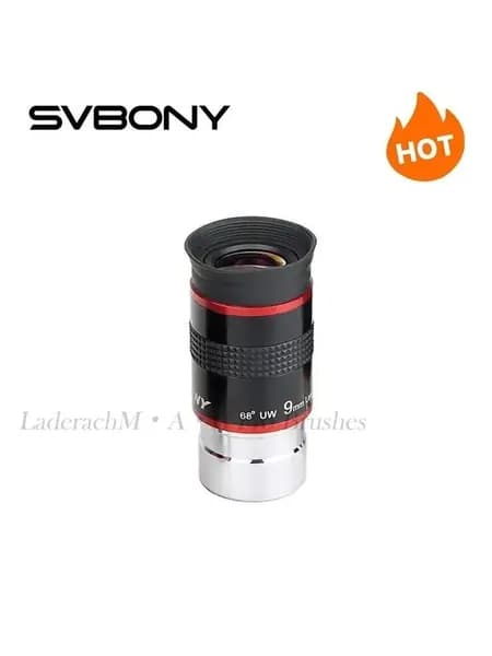 SVBONY 1.25" Окуляр сверхширокоугольный астрономический 68 градусов 9мм для телескопа
