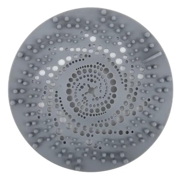 OZ-EXMA Силиконовый сетчатый фильтр для слива, эффективно улавливающий волосы на кухне.