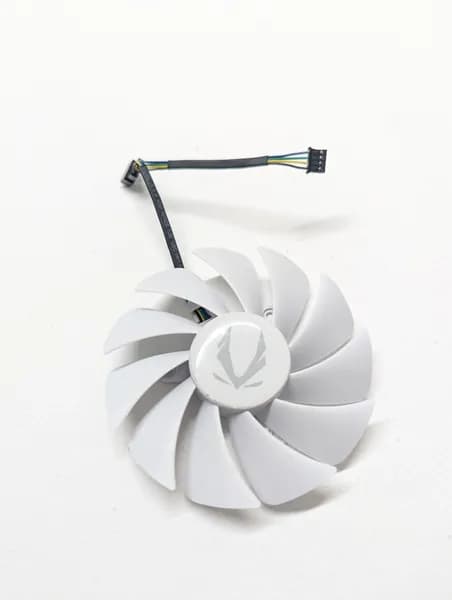 Вентилятор 88 mm ЛЕВЫЙ для видеокарт ZOTAC GAMING RTX 3060, 3060Ti, 3070 AMP Twin Edge White Edition