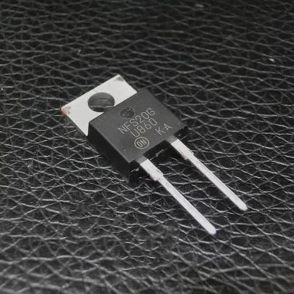 1 шт.MUR860G диод (TO-220-2 600V 8A)