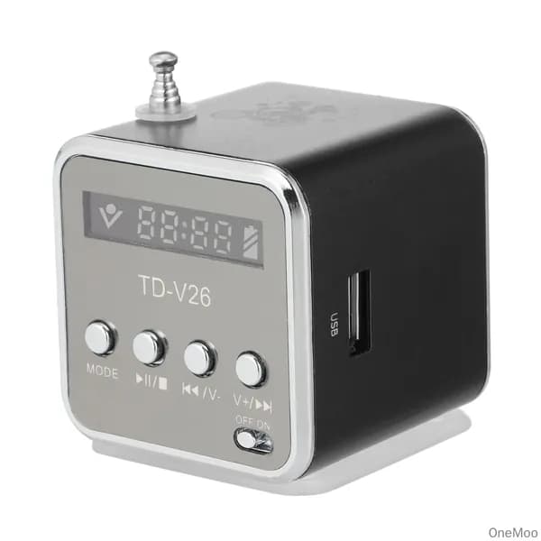 Проводной мини-динамик с поддержкой MP3-плеера, FM-радио, усилителем музыки, TF-картой и USB-флешек, совместимый с DVD, ноутбуком и мобильным телефоном, в цветах розовый, черный, синий, серебристый,