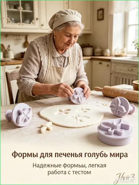Форма для канапе 3 шт, длина 5.5 см