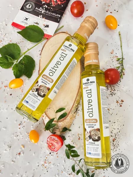 Масло оливковое с трюфелем CRETAN MILL 0,25л
