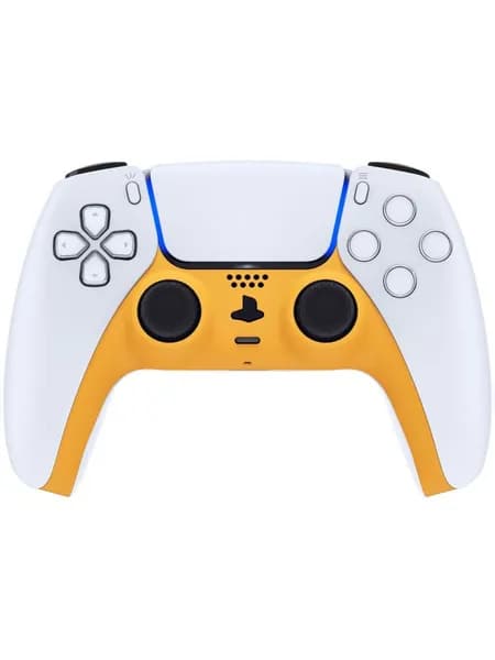 eXtremeRate декоративная накладка для контроллера PS5, DIY сменная рамка корпуса, кастомные пластины с акцентными кольцами, улучшение внешнего вида, защита, лёгкая установка