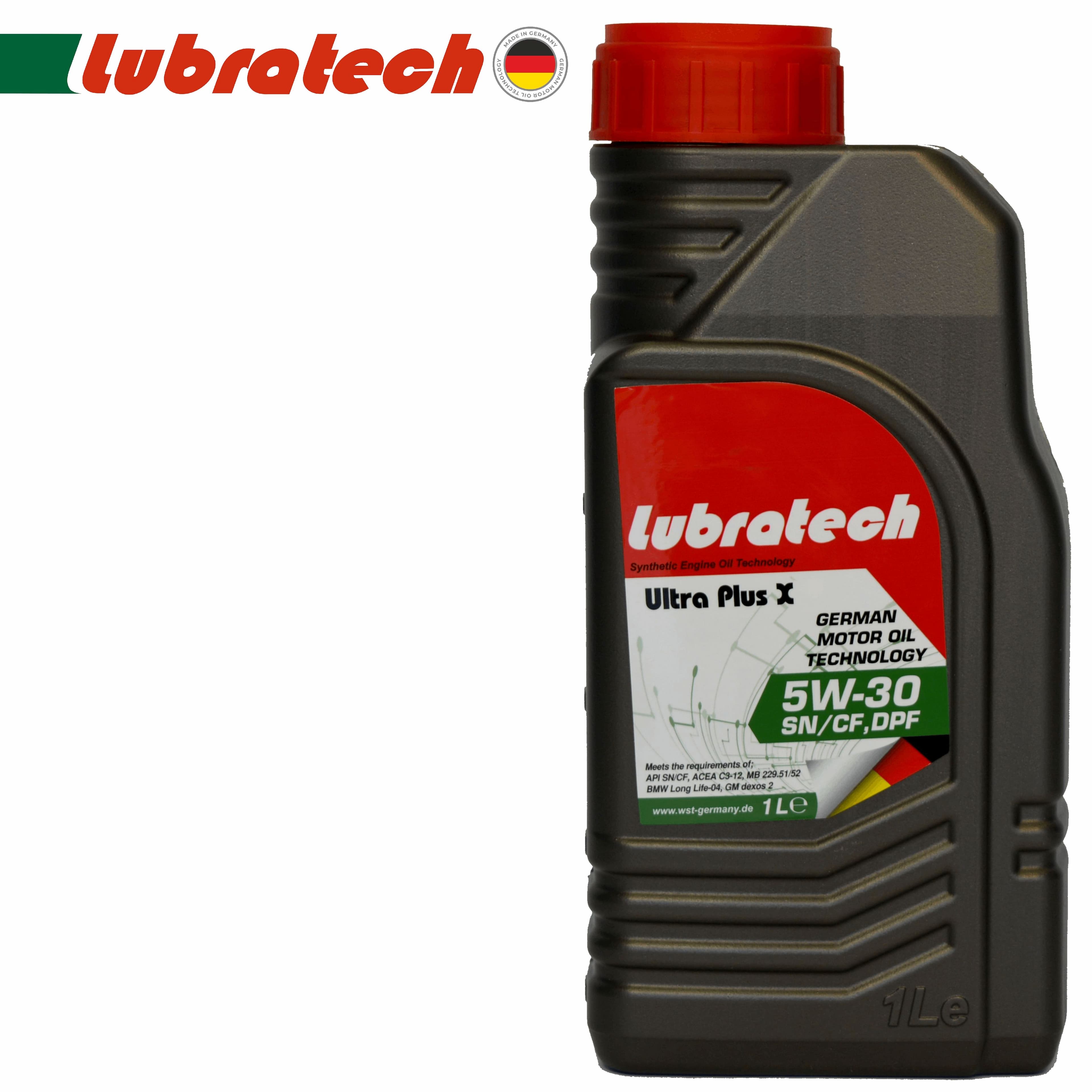 Lubratech ultra plus x 5W-30 Масло моторное, Синтетическое, 1 л