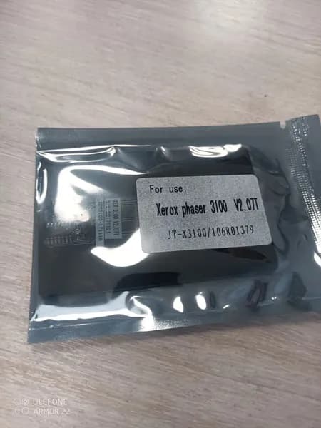 Чип (Китай) к картриджу Xerox Phaser 3100 (106R01379), Smart Card (max 2.07t), 4K