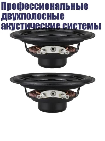 Профессиональные двухполосные акустические системы, 2 упаковки