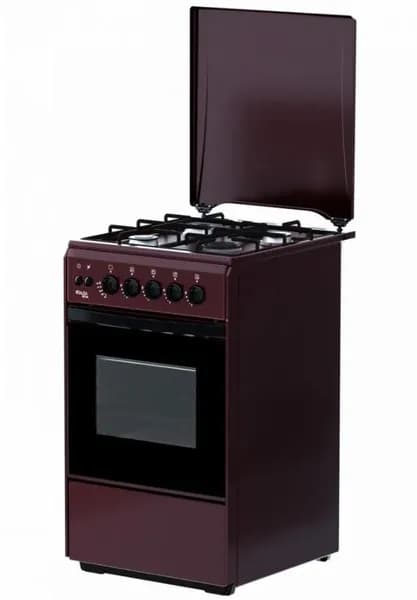 ЛАДА NOVA Газовая плита RG 2427 B с газовой духовкой, коричневый