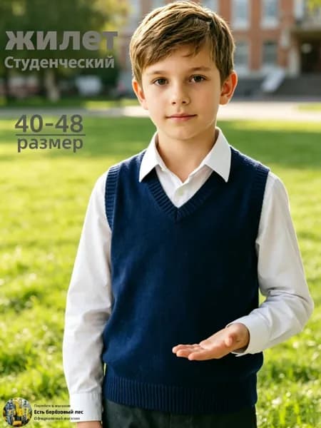 Жилет трикотажный