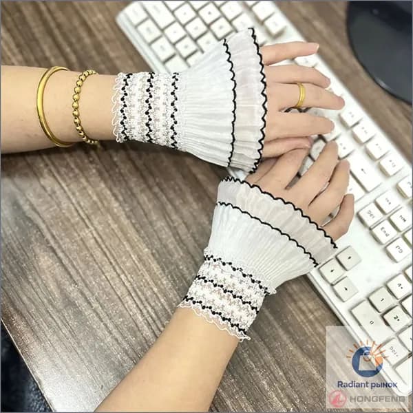 Кружевные манжеты, эксклюзивный аксессуар для одежды