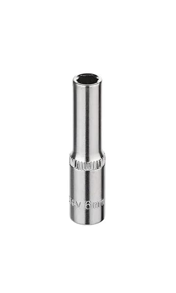 Головка торцевая 1/4"Dr глубокая 6 мм