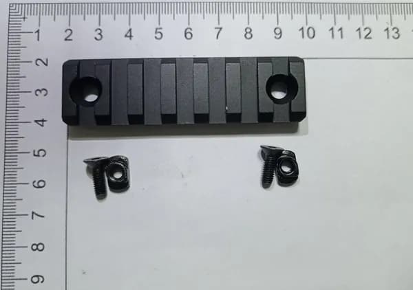 Планка пикатини MLOCK алюминий 7,5см