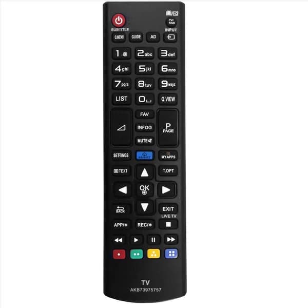 Пульт дистанционного управления AKB73975757 для телевизоров LG серий LB57, LB58 и LB61.