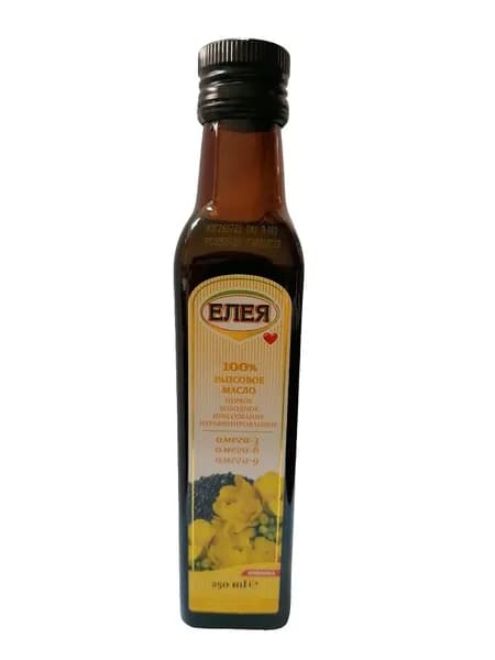 Елея Масло рапсовое нерафинированное, 0,25 л, 1 шт