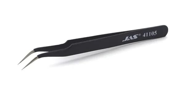 41105 Пинцет Jas изогнутый 120 мм