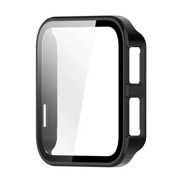 Защитный чехол из ПК и стекла для Garmin Venu X1, полноэкранный защитный чехол с рамкой