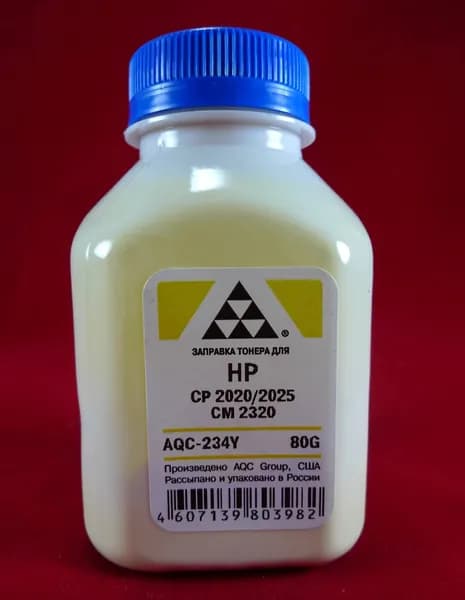 AQC 304A Тонер желтый 80 гр
