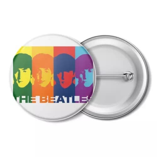 значок, бителс, the beatles, рок, rock.
