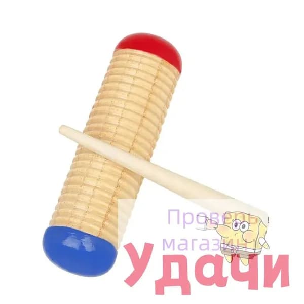 Красно-синяя песочная трубка Орфф