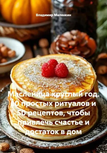 Масленица круглый год. 10 простых ритуалов и 50 рецептов, чтобы привлечь счастье и достаток в дом | Малянкин Владимир Юрьевич | Электронная книга