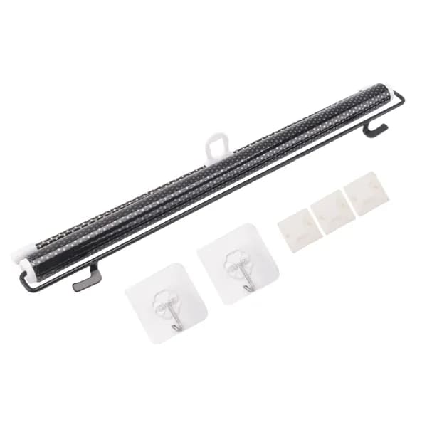 Выдвижная перегородка-барьер для домашних животных, дверной/лестничный экран для собак и кошек, портативная с усиленной планкой, 40x125 см.