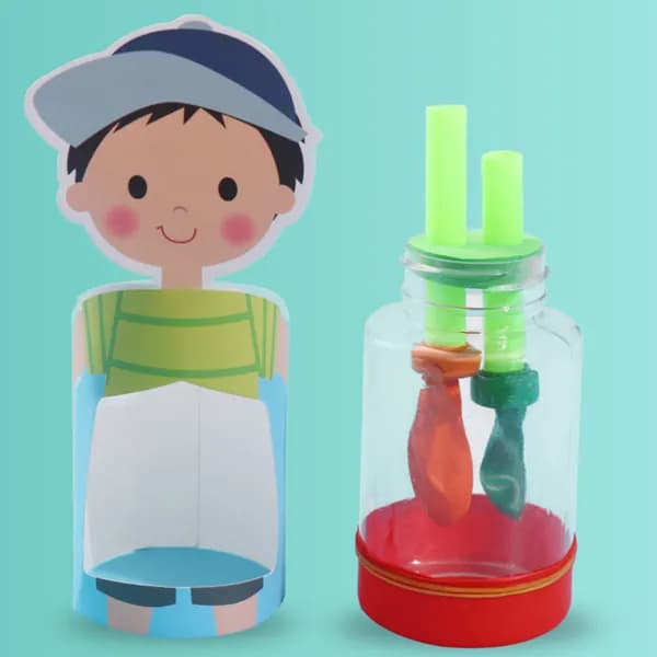 DIY-набор Дыхание лёгких из экологичного пластика для детей от 3 лет