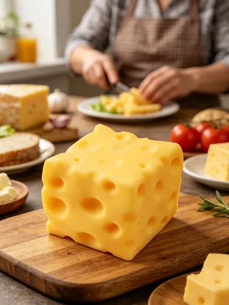 Медленно восстанавливающийся кубик-скульптурка из ТПР