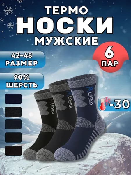 Носки мужские Клаccик, 6 пар