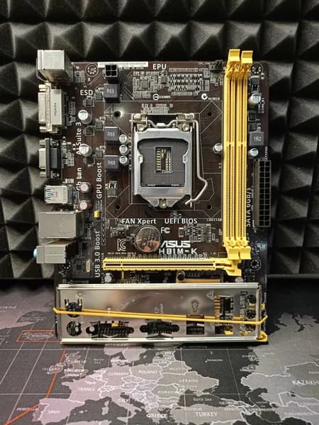 Материнская плата microATX Socket 1150 H81M-K. Товар уцененный