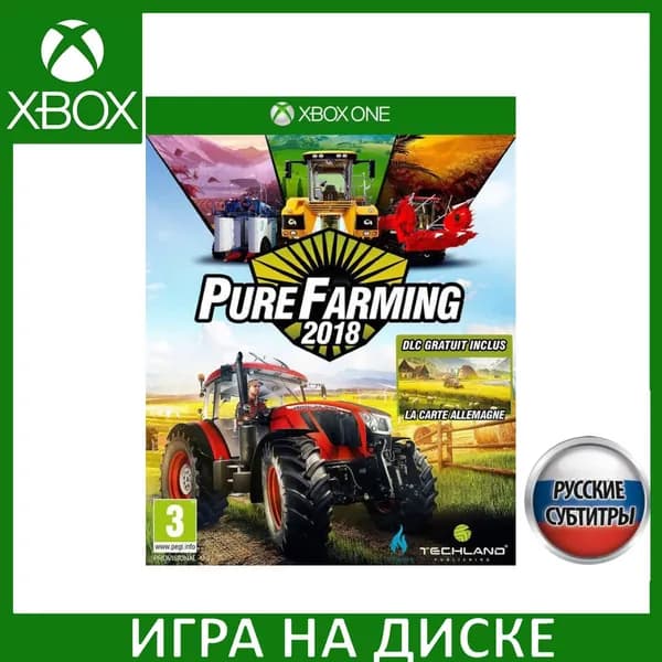 Игра Pure Farming 2018 Xbox One Русская Версия Диск на Xbox One