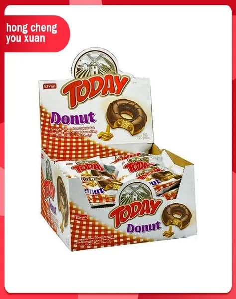 Пончик Today Donut со вкусом банана, 24 шт по 50 гр