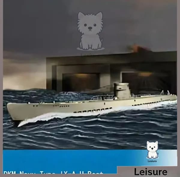 HOBBYBOSS 1/350 83506 Немецкая подводная лодка типа IX-A U-Boat сборная модель корабля