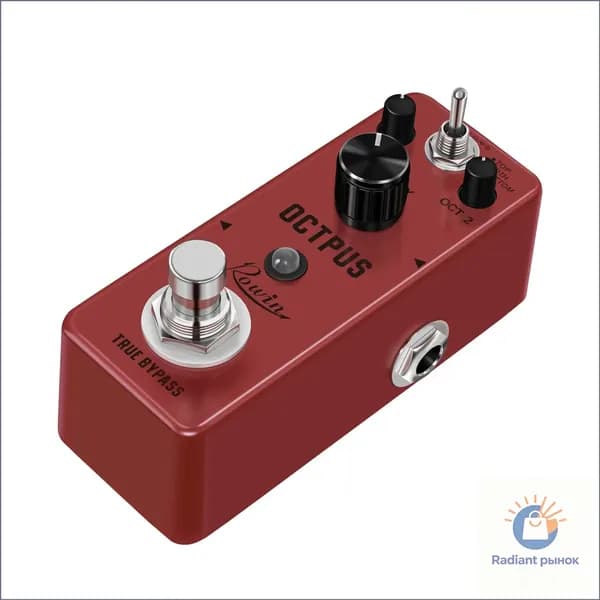 ROWIN LEF-3806 OCTPUS гитарный эффект педали подлинного шунта