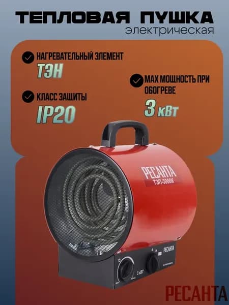 Электрическая теплопушка