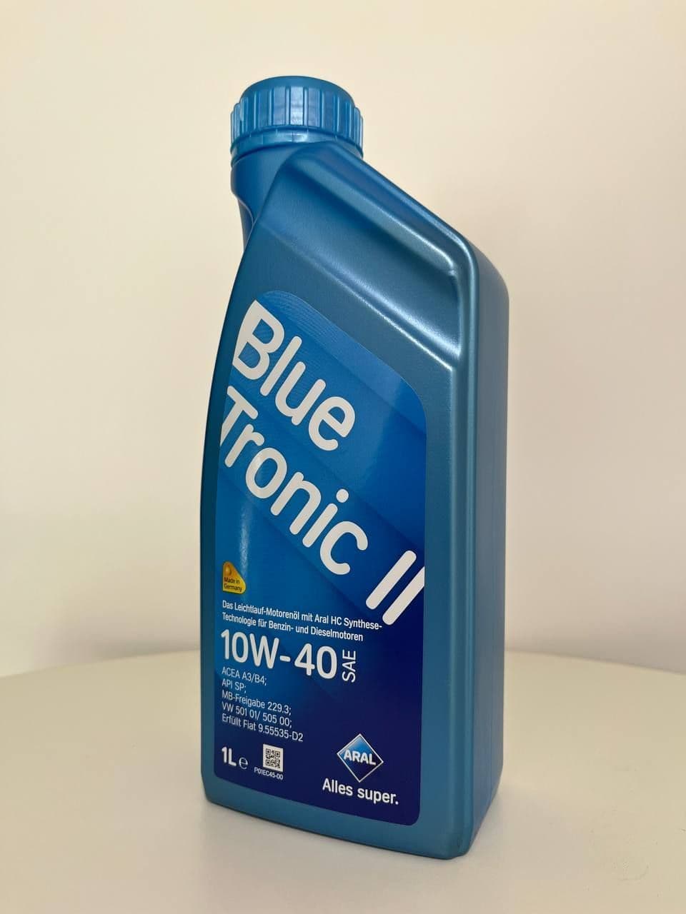 ARAL BlueTronic II 10W-40 Масло моторное, Полусинтетическое, 1 л