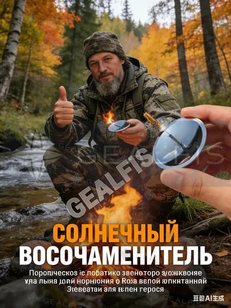 Безопасное портативное зажигание, солнечная батарея