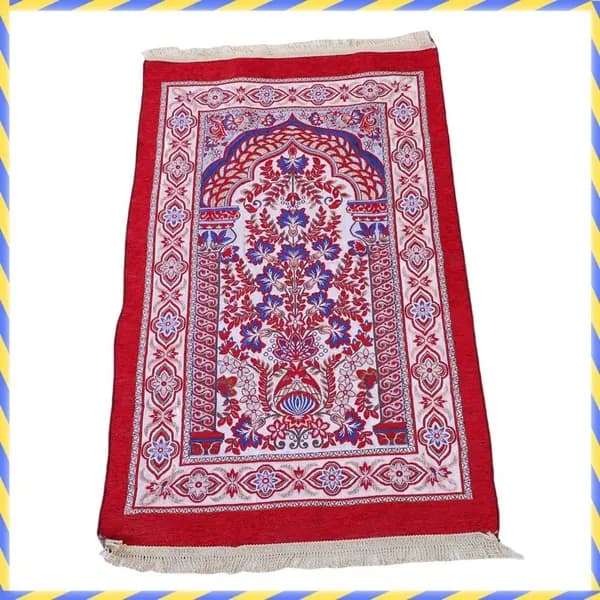 Коврик для молитвы красный